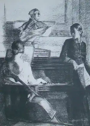 AcheterGeorges Van Zevenberghen - Adagio - 1931 - Originele lithografie - Gesigneerd? Enchérissez de 50!