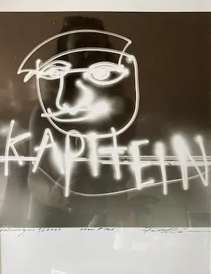 Paul Blanca - 'Kapitein'; Generation Lightsdrawing - INGELIJST kopen? Bied vanaf 150!