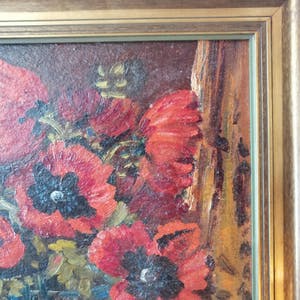 Henri Victor Le Fauconnier - Papavers in vaas kopen? Bied vanaf 270!
