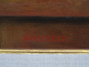 Hans Habraken - Mooi stilleven pruimen op een schaal. kopen? Bied vanaf 495!