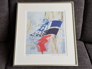 Gert van Reenen - Zeefdruk - Gesigneerd 2002 kopen? Bied vanaf 25!