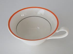 Firma Regout & Co - Vier art deco kop- en schotels kopen? Bied vanaf 32!