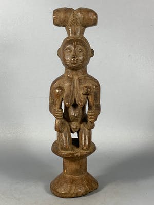 Yoruba - 210123 - African Yoruba statue - Nigeria kopen? Bied vanaf 35!