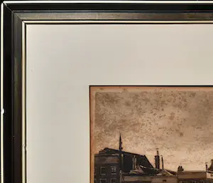 Willem Witsen - Gezicht op het Damrak kopen? Bied vanaf 200!