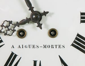 Curiosa - Franse klok ingelegd met paarlemoer kopen? Bied vanaf 100!