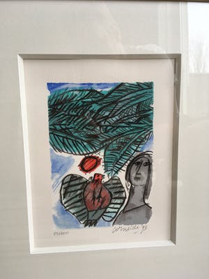 Corneille - 4 stuks prachtig ingelijste Corneille ‘s kopen? Bied vanaf 485!