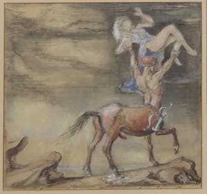 Charles Roelofsz - Gouache, Centaur kopen? Bied vanaf 100!