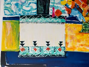 Wendy Chazin - Flowers with tablecloths kopen? Bied vanaf 70!