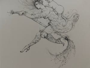 Leonor Fini - La Sorcière sur le Balai kopen? Bied vanaf 60!