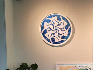 Ai Weiwei - Circle in Blue - handgesigneerd - 100 exemplaren kopen? Bied vanaf 4995!