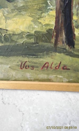 Alda Vos - LANDSCHAPSCHILDERIJ kopen? Bied vanaf 75!