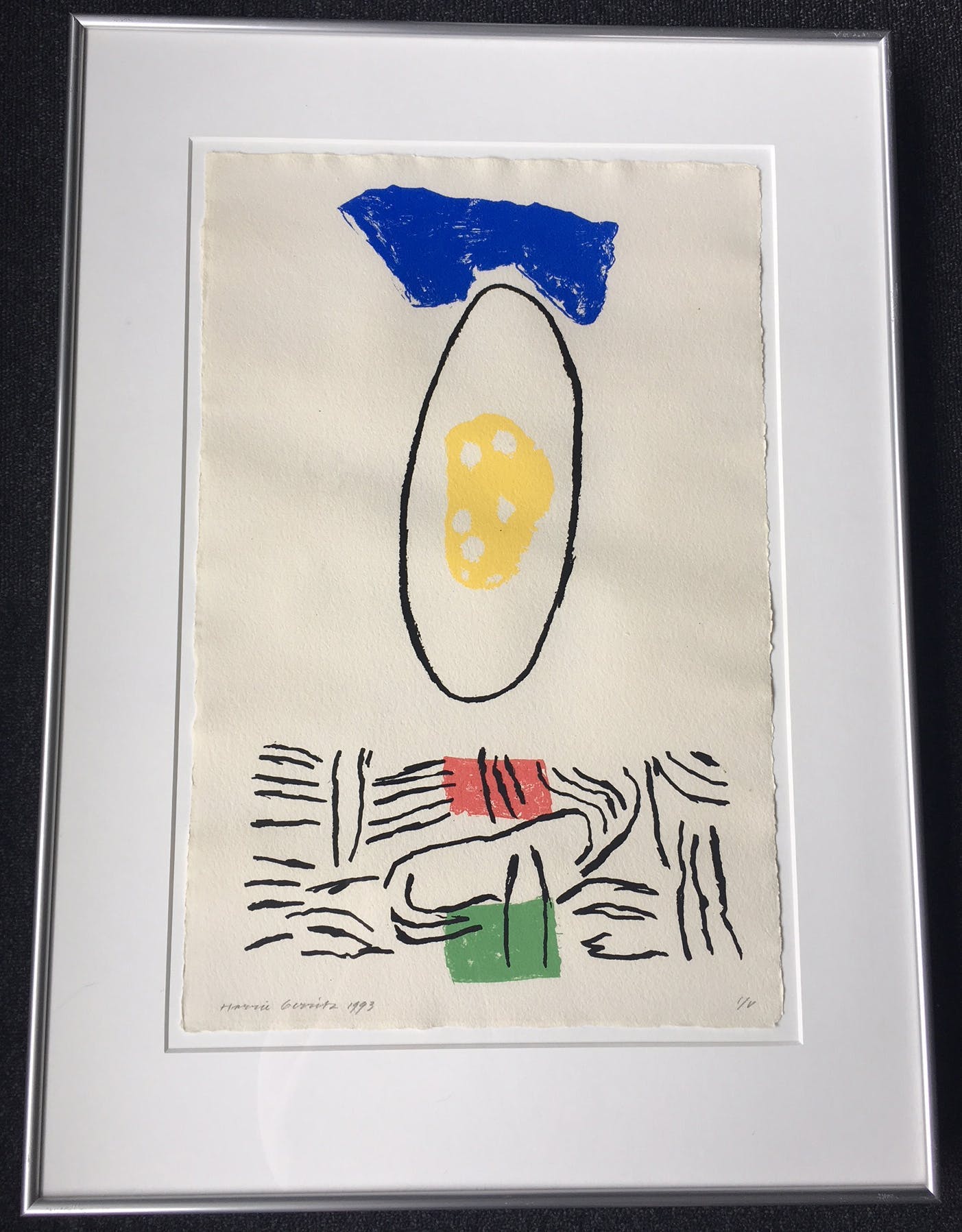 Harrie Gerritz - Serie van 4 abstracte landschappen kopen? Bied vanaf 245!