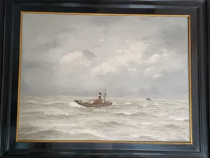 Johannes Keus - De Scheveningen 491. (groot 123!) kopen? Bied vanaf 175!