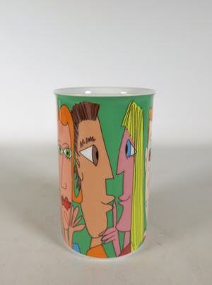 James Rizzi - Rosenthal Studioline - Twee porseleinen vazen kopen? Bied vanaf 50!