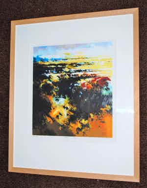 Mattie Schilders - 'Land' - zeefdruk uit 2006 verkocht voor € 40!