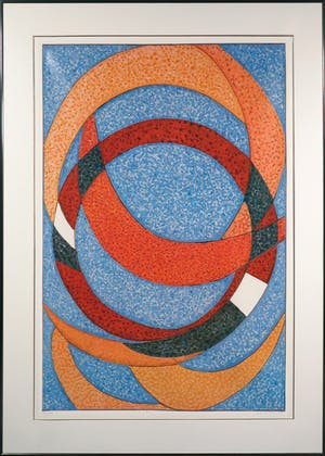 Jan Wolkers - Zeefdruk, Het sluiten van de cirkel - Ingelijst (Groot) kopen? Bied vanaf 100!