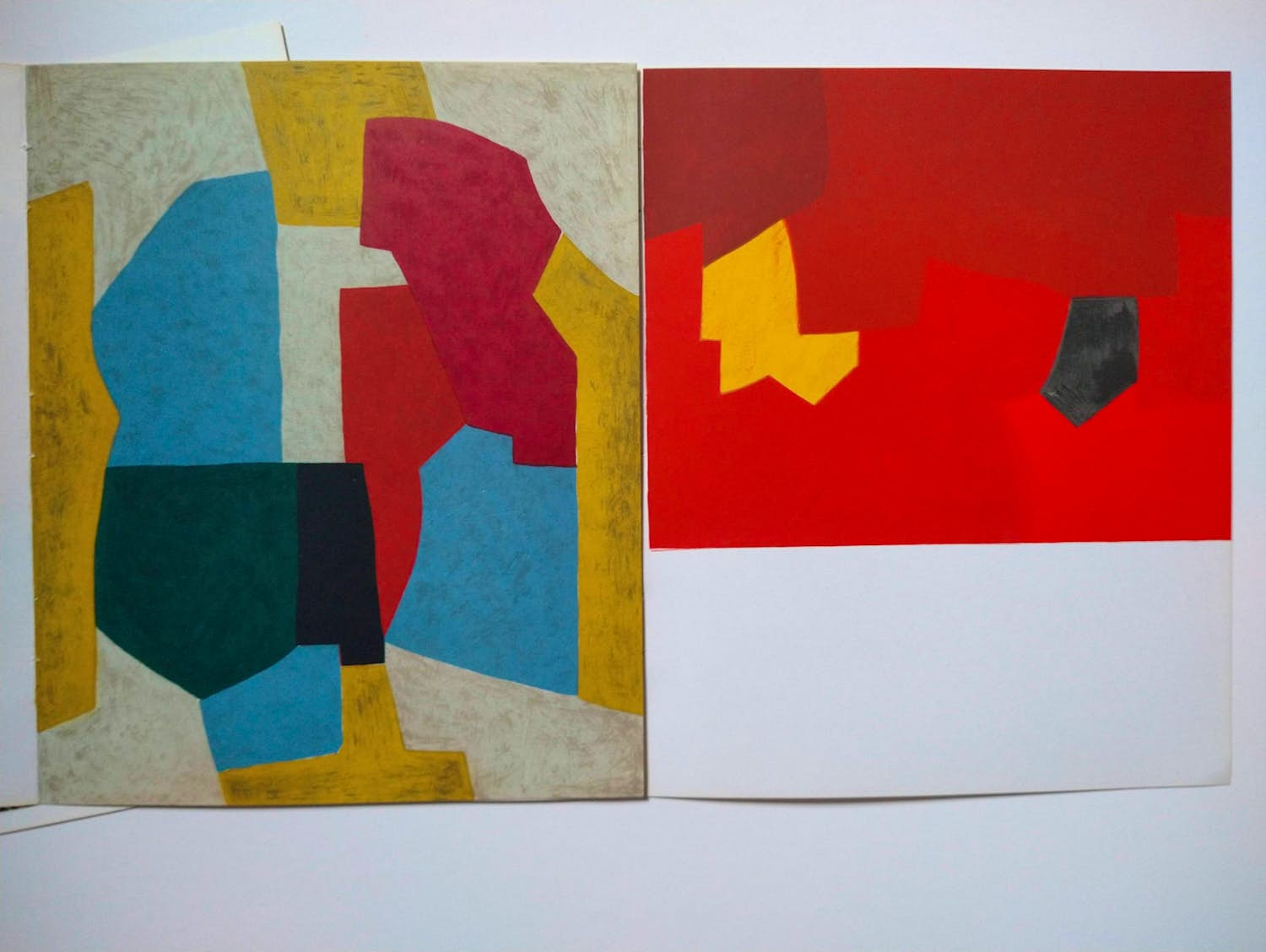 Serge Poliakoff - Galerie Dina Vierny - 2 litho's kopen? Bied vanaf 55!