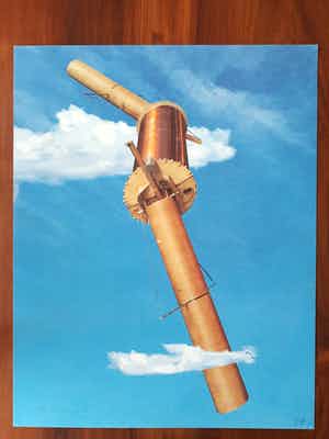 Panamarenko - Flying Tiger 1 verkocht voor € 675!