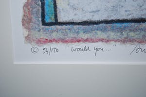 Hans Innemee - Would You...-->Zeefdruk oplage 150 ex. kopen? Bied vanaf 45!