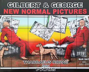 Gilbert & George - Katalog: New Normal Pictures, von beiden Künstlern handsigniert kaufen? Bieten Sie von 59!