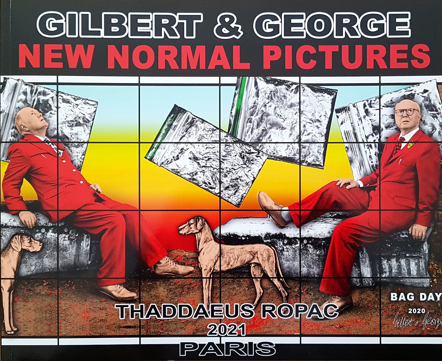 Gilbert & George - Katalog: New Normal Pictures, von beiden Künstlern handsigniert kopen? Bied vanaf 59!