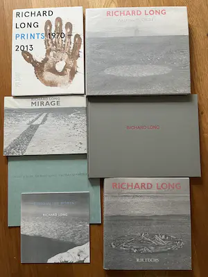 Richard Long - 7 GESIGNEERDE BOEKEN kaufen? Bieten Sie von 160!