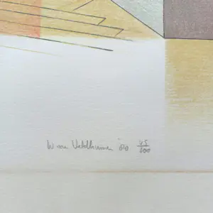 Willem van Veldhuizen - Hollands interieur, litho kopen? Bied vanaf 195!
