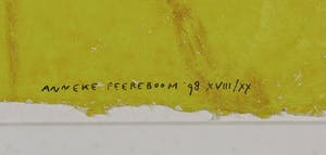 Anneke Peereboom - zeefdruk 'Luce del Giorno' Nr. XVIII van XX kopen? Bied vanaf 1!