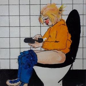 Anke Peddemors - kunst voor in het kleinste kamertje kopen? Bied vanaf 15!