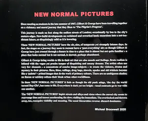 Gilbert & George - Katalog: New Normal Pictures, von beiden Künstlern handsigniert kopen? Bied vanaf 59!