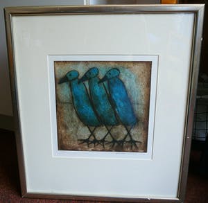 Buy Gerda Smit - Drie vogels -kleurenets 2003-? Bid from 95!