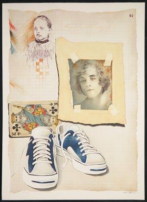 Arie Azene - Litho, Zonder titel kopen? Bied vanaf 1!