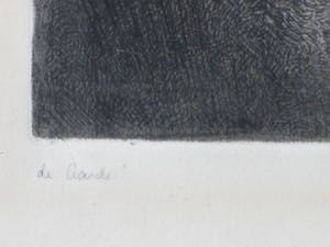 Etie van Rees - De Aarde - Ets kopen? Bied vanaf 40!