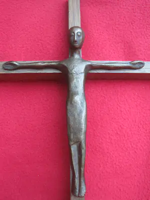 Heiligenbeeld - Modern kruisbeeld. kopen? Bied vanaf 25!