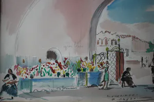 Paul Daxhelet - Marché aux fleurs a Téneriffe kopen? Bied vanaf 75!