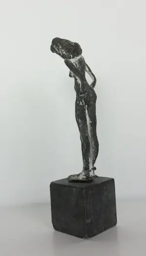 Paul de Swaaf - Brons, Staand figuur + boek! kopen? Bied vanaf 200!