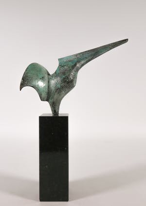 Ruurd Hallema - Bronzen beeld, Trots kopen? Bied vanaf 250!