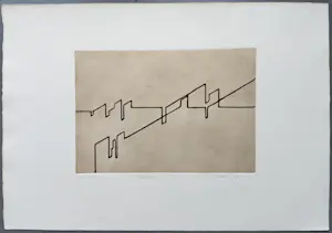 Buy Dick Cassee - Venascle - gesigneerde droge naald ets? Bid from 179!