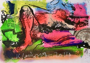 Peter Klashorst - The naked painter kopen? Bied vanaf 1!