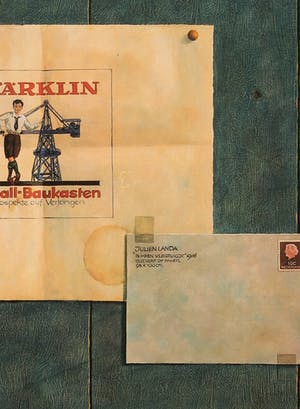 Julien Landa - Offsetdruk op papier, Märklin Toys - Ingelijst (Groot) kopen? Bied vanaf 100!