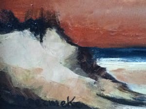 Paul Permeke - 'zonsondergang aan zee' kopen? Bied vanaf 895!