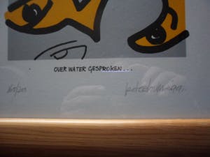 Peter Louman - Zeefdruk, Over water gesproken... kopen? Bied vanaf 25!