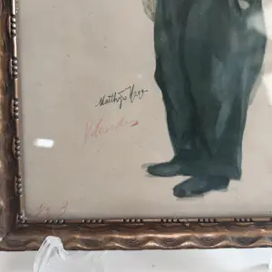 Matthijs Hage - Volendam- Portret van een Jongen Met Volendam Kostuum Gesigneerd kopen? Bied vanaf 35!