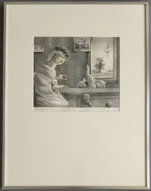 Peter Vos - Natuur en Kunst - ingelijste gesigneerde litho kaufen? Bieten Sie von 199!