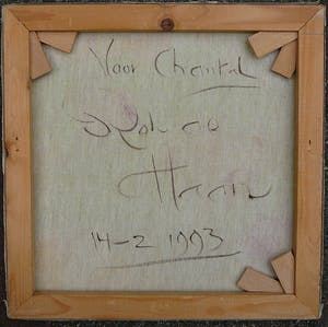Rob de Haan - Voor Chantal -olieverf 1993- kopen? Bied vanaf 35!
