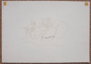 Piet Ouborg - Compositie, met de hand ingekleurde en gesigneerde litho kopen? Bied vanaf 150!