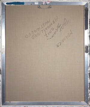 Bert Braam - Acryl op doek, Masker (Groot) kopen? Bied vanaf 140!