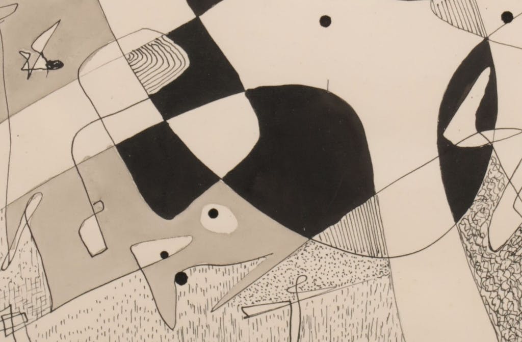 Henri Titselaar - Henri Titselaar: Inkt en Aquarel, Z.T. - Ingelijst + Boek kopen? Bied vanaf 40!