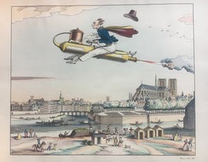 Carle Vernet - neue erfindung - Dampfmaschinen Pferd kopen? Bied vanaf 50!