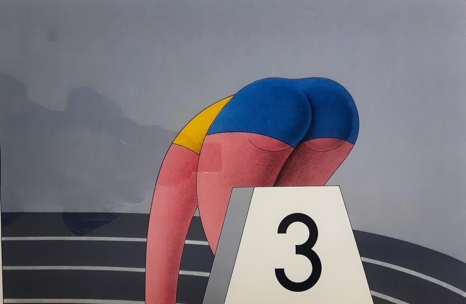 Marinus Fuit - Atlete in startblok verkocht voor € 70!